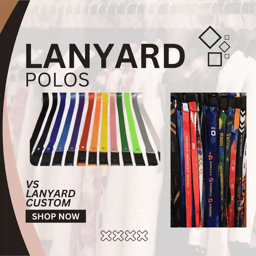 Lanyard Polos Garut vs custom